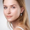 MONGAS Owl Earrings Sterling Silver Owl Dangle Earrings Bird Jewelry