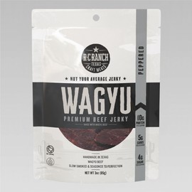 R-C Ranch - Wagyu Beef Jerky - Peppered 3oz