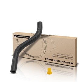 A-Premium Power Steering Return Hose Line Assembly Compatible with Acura CL 2001-2003 TL 2002-2003 RL 2005-2012 3.2L 3.5L 3.7L Pipe To Cooler Cut to Fit