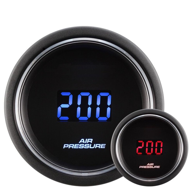 MOTOR METER RACING 52mm 2-1/16" Digital Air Ride Air Bag