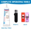 Book Repair Glue,Book Page Adhesive,Quick Drying Bookbinding Adhesive,Student/Library Repair,Binding and