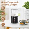 Dallfoll Milk Frother, 4-in-1 Milk Frother and Steamer Electric, Visualized