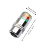 ULTECHNOVO 1set Car Tire Pressure Monitor Caps Valve Caps Tyre