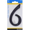 Hillman 839762 Black House Number 6, 4-Inch Nail Plastic