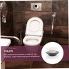 Tofficu 2Pcs Toilet Tank Plug Caps Durable Plastic Water Tower