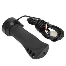 Electric Controller Set, 12V 250W 3-Wired Brush Controller Extended Cable & Hand Grip, EBike Controller Set, Premium EScooter Throttle Handlebar