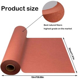 1 Roll Butcher Paper, 30 cm x 18 m Butcher Paper, Butcher Paper for Grilling, Food Grade Kraft Paper for Grill, Smoker, Fish Meat, Grill, Perfect Cooking of Juicy