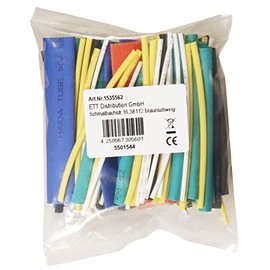 mcpower Heat Shrink Tubing Set 100 Pieces Colourful 10 cm Long