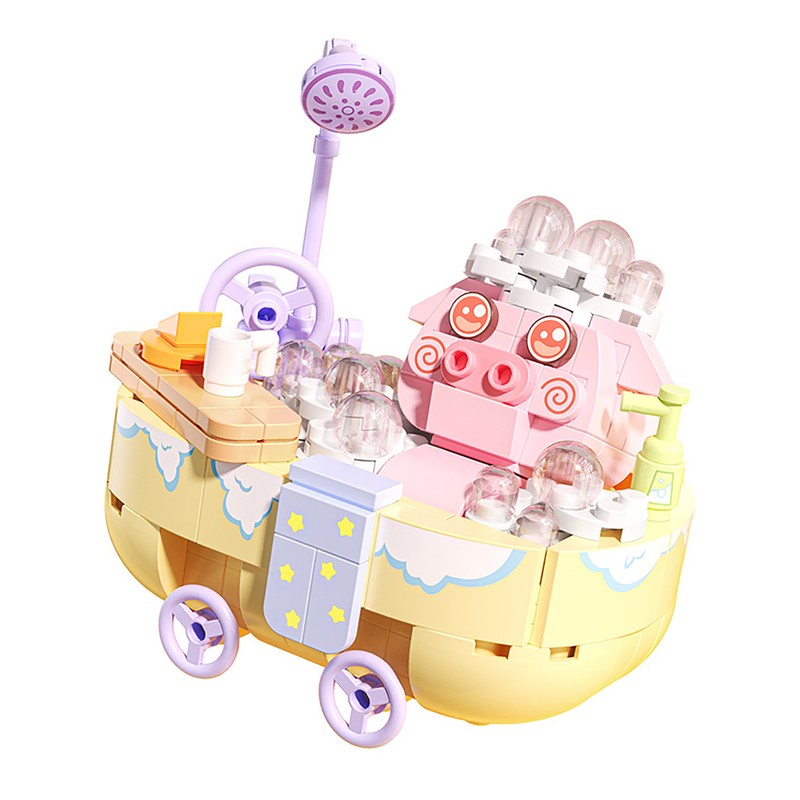 Kids Animal Blocks Set Improve Coordination Adorable Educational Blocks Disassemble