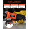 VEVOR Angle Grinder, 4-1/2" Electric Grinder Power Tool, 8Amps 12000RPM