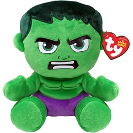 TY Beanie Babies Hulk (Soft Body) - 6", Green