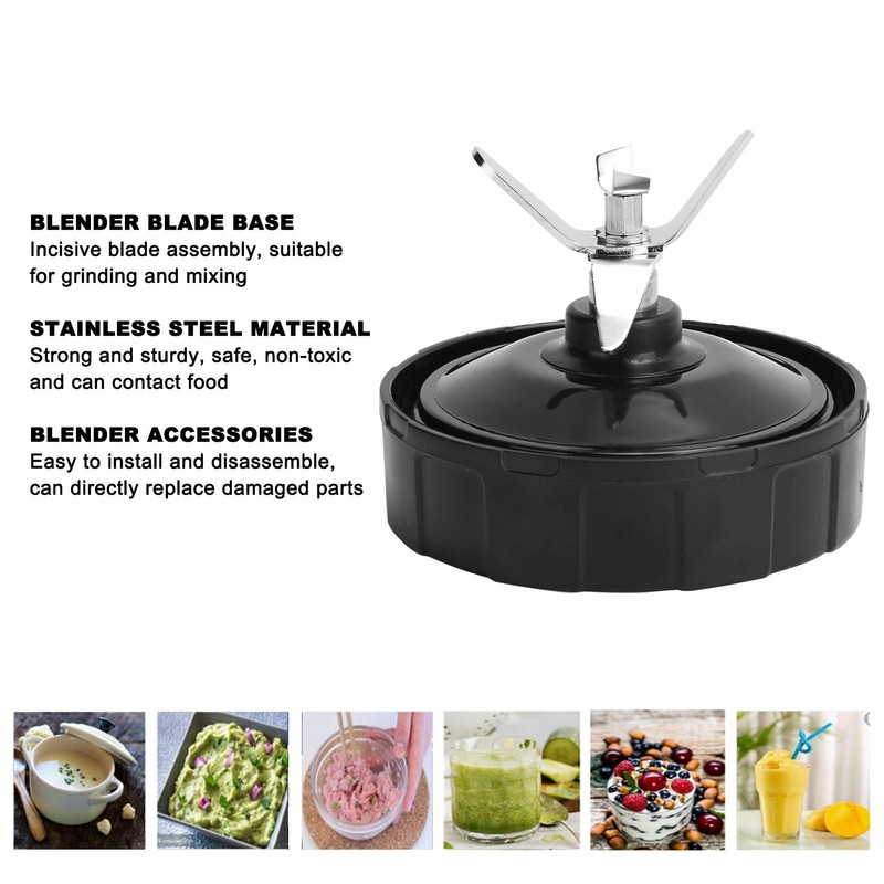 Blender Base 6‑Leaf, Fit for Nutri Ninja 900W Ninja Nutri