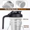 2 PCS Cold Brew Coffee Filter, 304 Stainless Steel Food