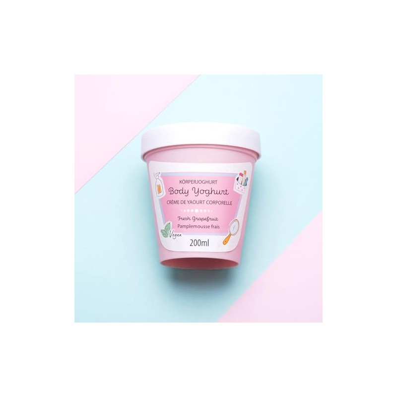 BadeFee Body Yoghurt - Candy Line Fresh Grapefruit