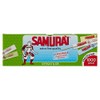 Samurai 341 CB Toothpicks Individually imbustati, Birch, Green, 6.6 x