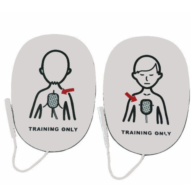 WNL Products AED Trainer Pads - 5 Pack Replacement Practi-Trainer