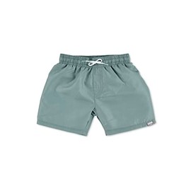 Sterntaler Boys' Swimming Shorts Plain Swimming Trunks, Matt Green