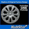 HubStar Hubcap Replacement for Toyota Prius 2019-2022, 15-inch Replica Wheel