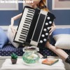 Odoria 1/6 Scale Miniature Accordion Dollhouse Musical Instrument Accessories