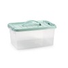 Plastic Storage Box Lightweight Robust Stackable Storage Boxes with Lid,
