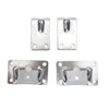 1 Pair Removable Table Bracket 304 Stainless Steel RV Bracket,