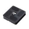 Quick Release Plate for Arca-Swiss Compatible DSLR Mirrorless Tripod (40mm/Black)