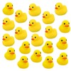 Codall Mini Yellow Rubber Bath Ducks for Child（2.1", 20pcs）
