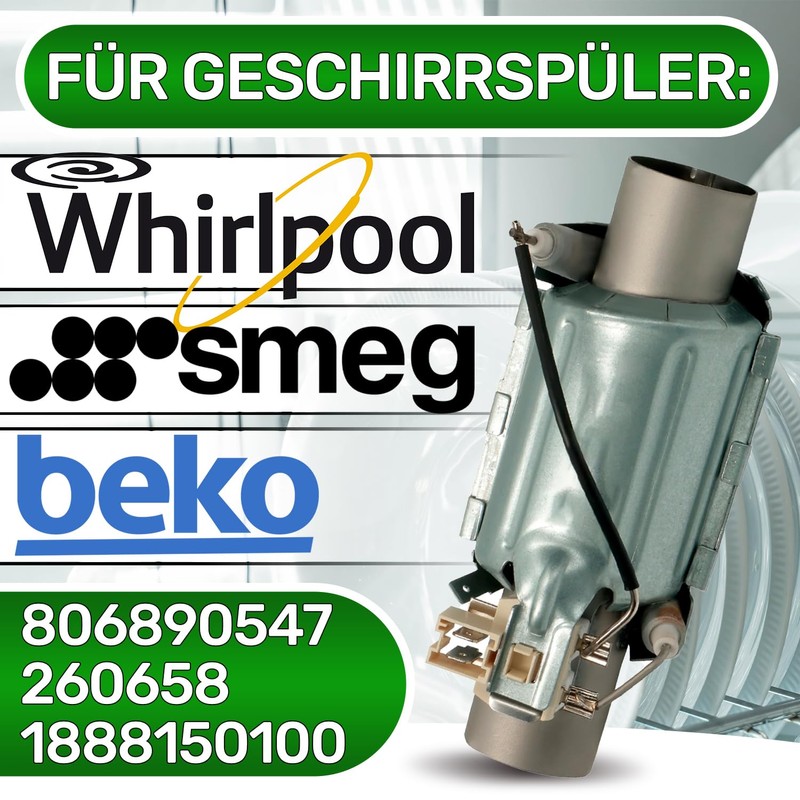Dishwasher Heating Element 1800 W 230 V with Original Code