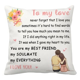 Valentines Gifts,Gifts for Couples,Couple Gifts, for Couple,Cushion Covers,Wedding Gifts for Couple,New Home Gifts for Couple,Couple Gifts for Him and Her, for Couples