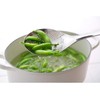 LTM-H01m Slotted Punching Spoon Naked Dishwasher Safe Ladle Silver