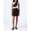 VERO MODA Damen Velours Minirock Kurzer Stretch Bleistiftrock Samt Nicki