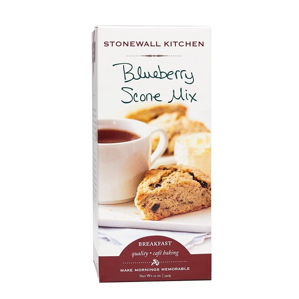 Stonewall Kitchen Blueberry Scone Mix, 12 Ounce Box