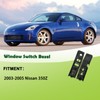 omoZone Pair Window Switch Bezel Cover Front Left&Right Side Door
