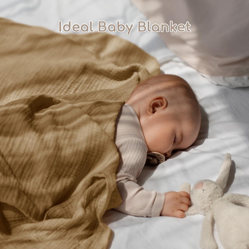 Yukkidds Muslin Cloths Baby Burp Cloths 100% Cotton Burp Cloth