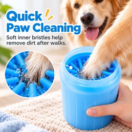 Dog Paw Cleaner Cup for Muddy Paws – Easy-to-Use Portable Pet Foot Washing Tool for Everyday Cleaning After Walks