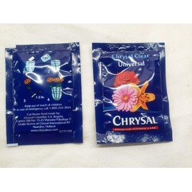 Chrysal Flower Food -100 Packets Fresh Cut Flowers Clear Formula Hydrate Nourish by Buy for Less 57