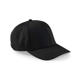 Beechfield B651 Urbanwear 6 Panel Cap Black