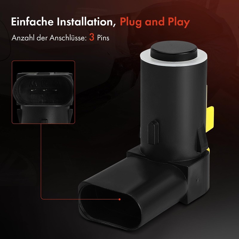 Frankberg Parksensor Parking Asist Sensor PDC Sensoren Sensor Einparkhilfe Einparksensoren