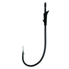 Eagle Claw TK180-2/0 Trokar Light Wire Finesse Worm Hook, Platinum Black, Size 2/0 (Per 6)