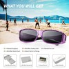 URUMQI Polarized Sunglasses Fit Over Glasses for Men Women, Wrap-around