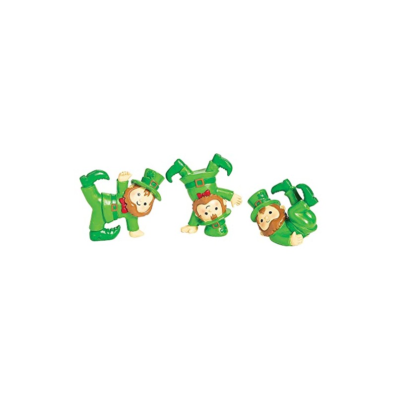 Fun Express Resin Tumbling Leprechauns