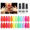 AIMEILI- Juego de 12 esmaltes de uñas en gel de