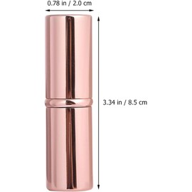 Homoyoyo Brocha para Rubor de Maquillaje Mini con Cerdas Suaves de Nailon, Tamaño Portátil Retráctil Color Rosa, Pincel Cosmético para Polvos Sueltos y Uso Profesional Viaje