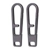 Heavy Duty Titanium Zipper Pull Replacement Set, Durable Zipper Handle