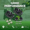 marddpair 2-Pack 490-241-0038 Snow Blower Rolling Skid Shoes Replacement for