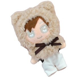 AppelToi Plush Doll Mascot, Sewing Film, Small Plush, Mini Poncho, Animal Boa, Costume, Animal, 3.9 inches (10 cm), bears