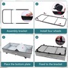Supowin Under Bed Storage with Wheels, Rolling Underbed Storage Containers