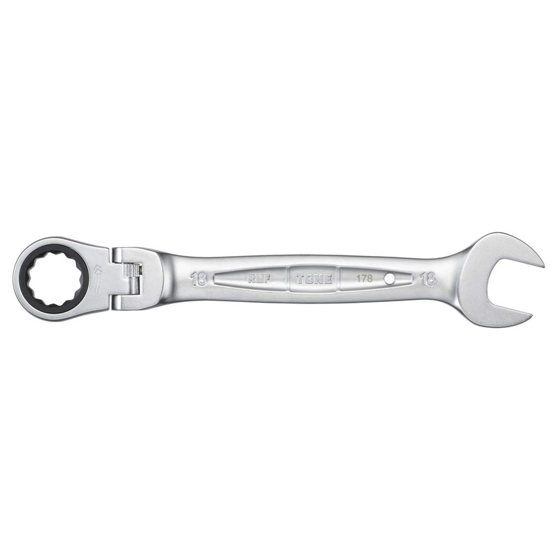 Tone Oscillating Ratchet Glasses Wrench HPRMF-18 Double Side Width 0.7