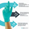 Unigloves Green Pearl - 100 Disposable Nitrile Gloves - Medium