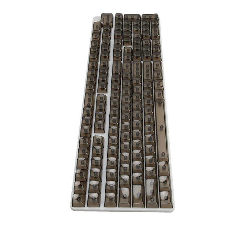 Keycap Set 132 Keys High Transparent PC CBSA Heigh Matte